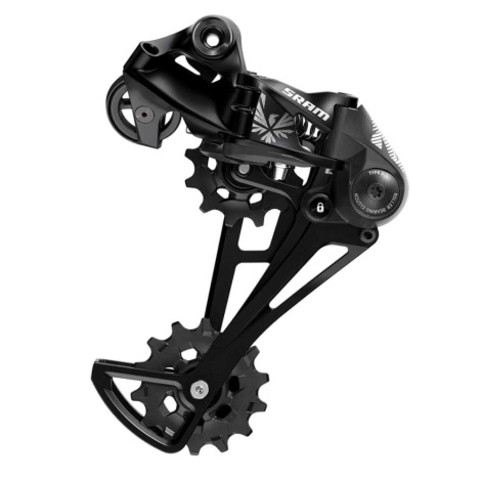 Sram SRAM REAR DERAILLEUR NX EAGLE 12 SPEED BLACK: BLACK 12 SPEED