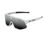 KOO Koo, Demos Dolomites, Matt White Frame, Silver Gradient Mirror Lenses