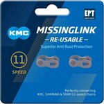 KMC KMC 11speed Silver EPT Missing Link Reusable 5.65mm (x2)