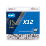 KMC KMC X12 12 Speed Chain 126 Link Silver/Black