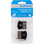 Shimano Spares Shimano J04C disc brake pads and spring, cooling fins, alloy backed, sintered