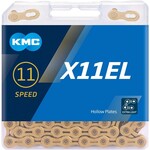 KMC KMC X11 EL Ti-Ni 11 Speed Chain 11S 118 Link Gold