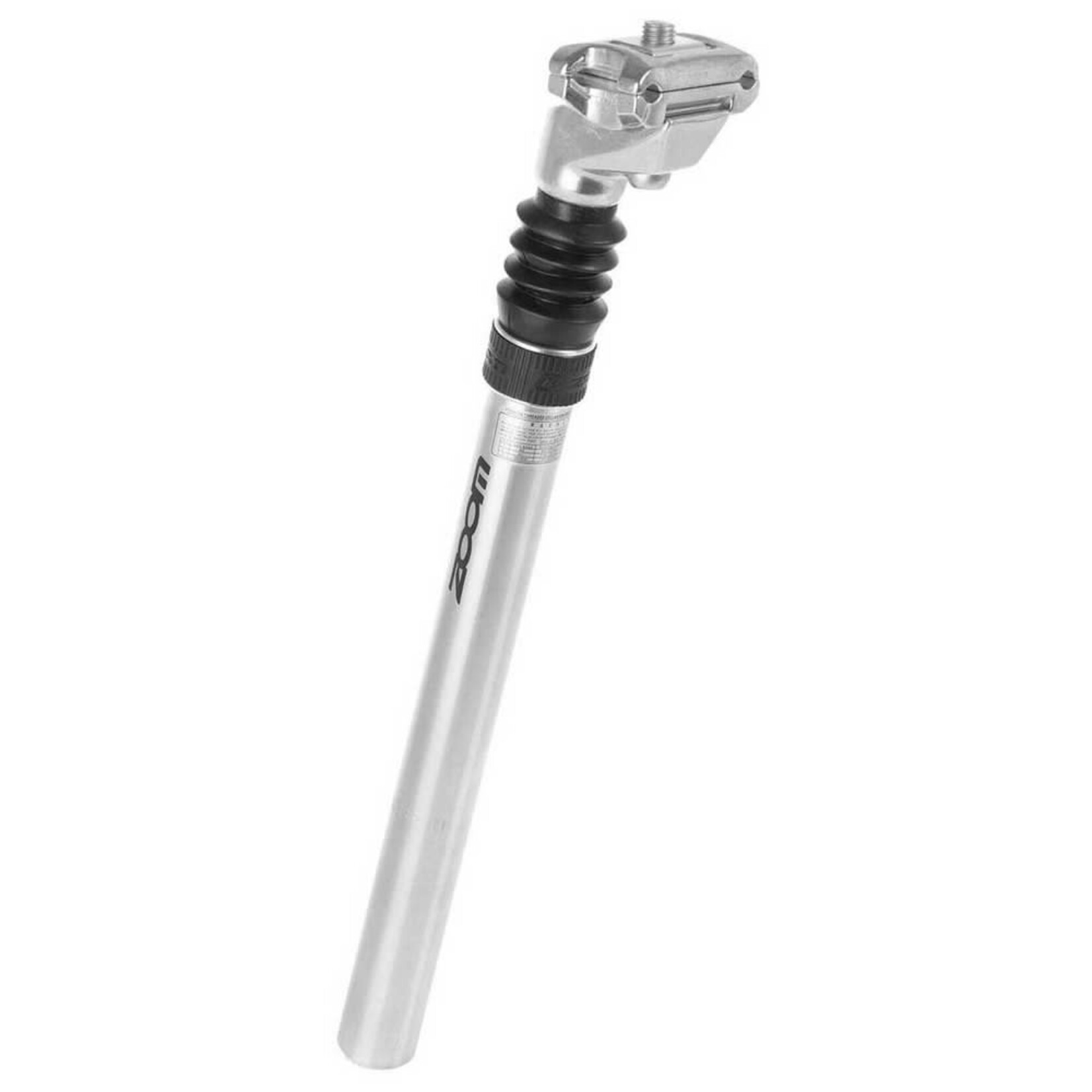 Zoom Zoom 27.2mm Suspension Seat Post. Silver 350mm