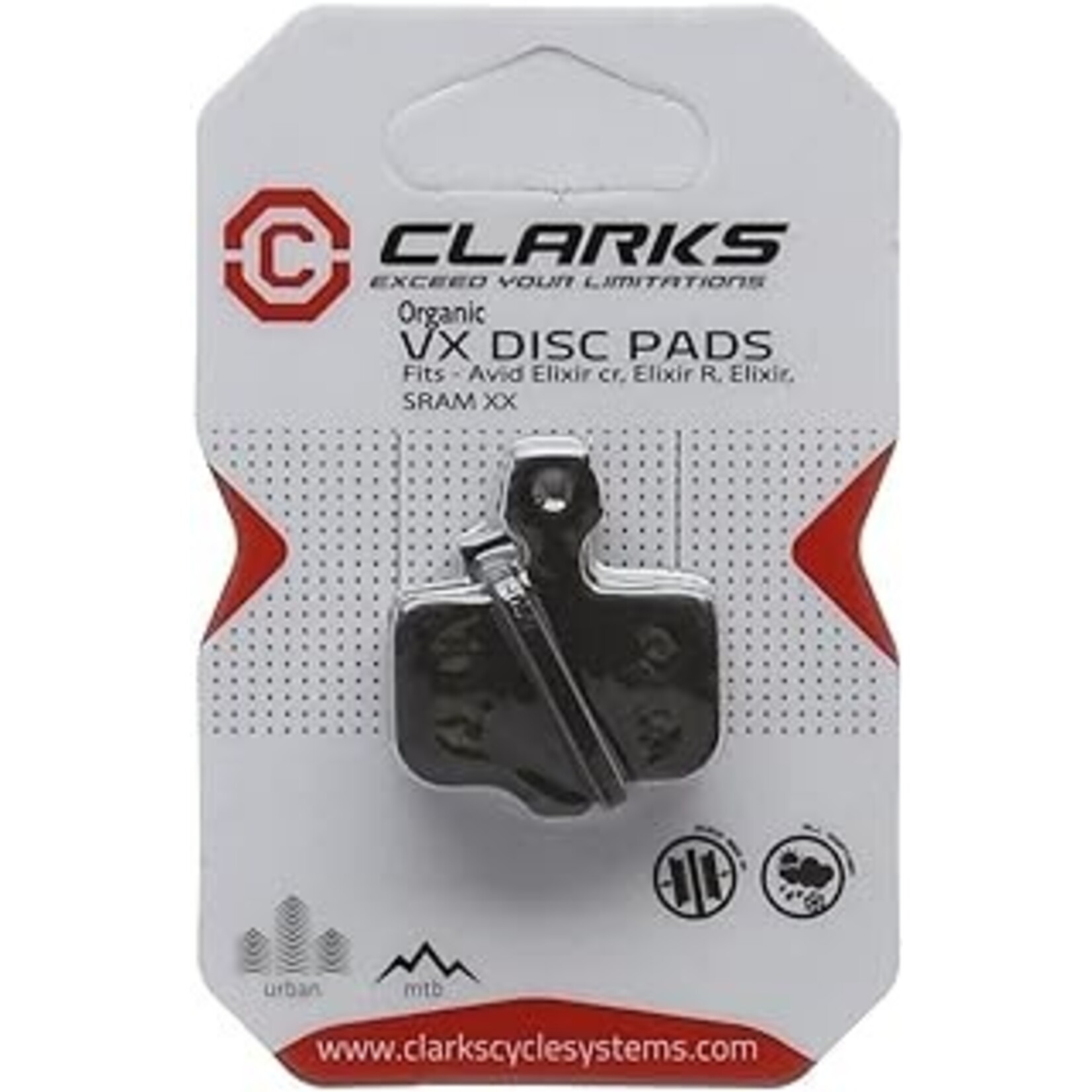 CLARKS Clarks VX Disc Brake Pads