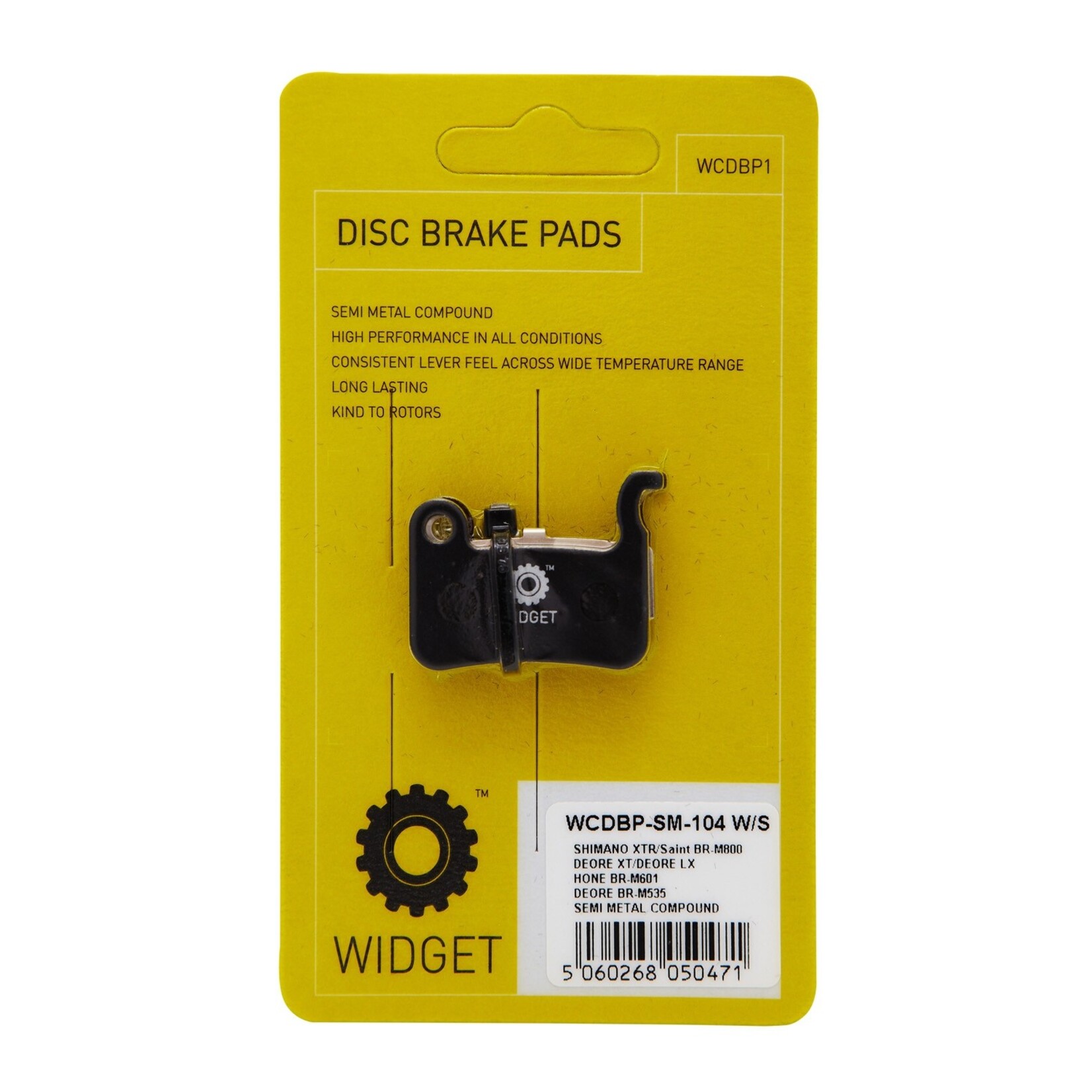 Widget Components Widget Disc Brake pads