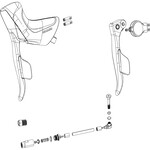 Sram SRAM SPARE - DISC BRAKE HOSE HOOD ASSEMBLY - RIVAL ETAP AXS HRD STEALTH-A-MAJIG: