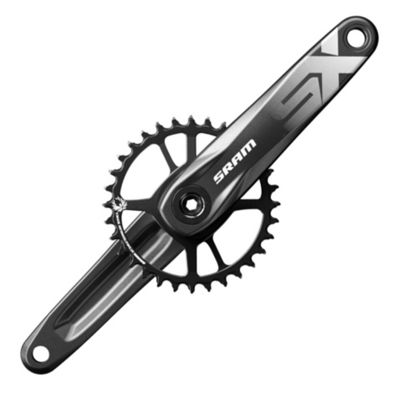 Sram SRAM CRANKSET SX EAGLE DUB 12S WITH DIRECT MOUNT 32T X-SYNC 2 STEEL CHAINRING A1: BLACK 170MM