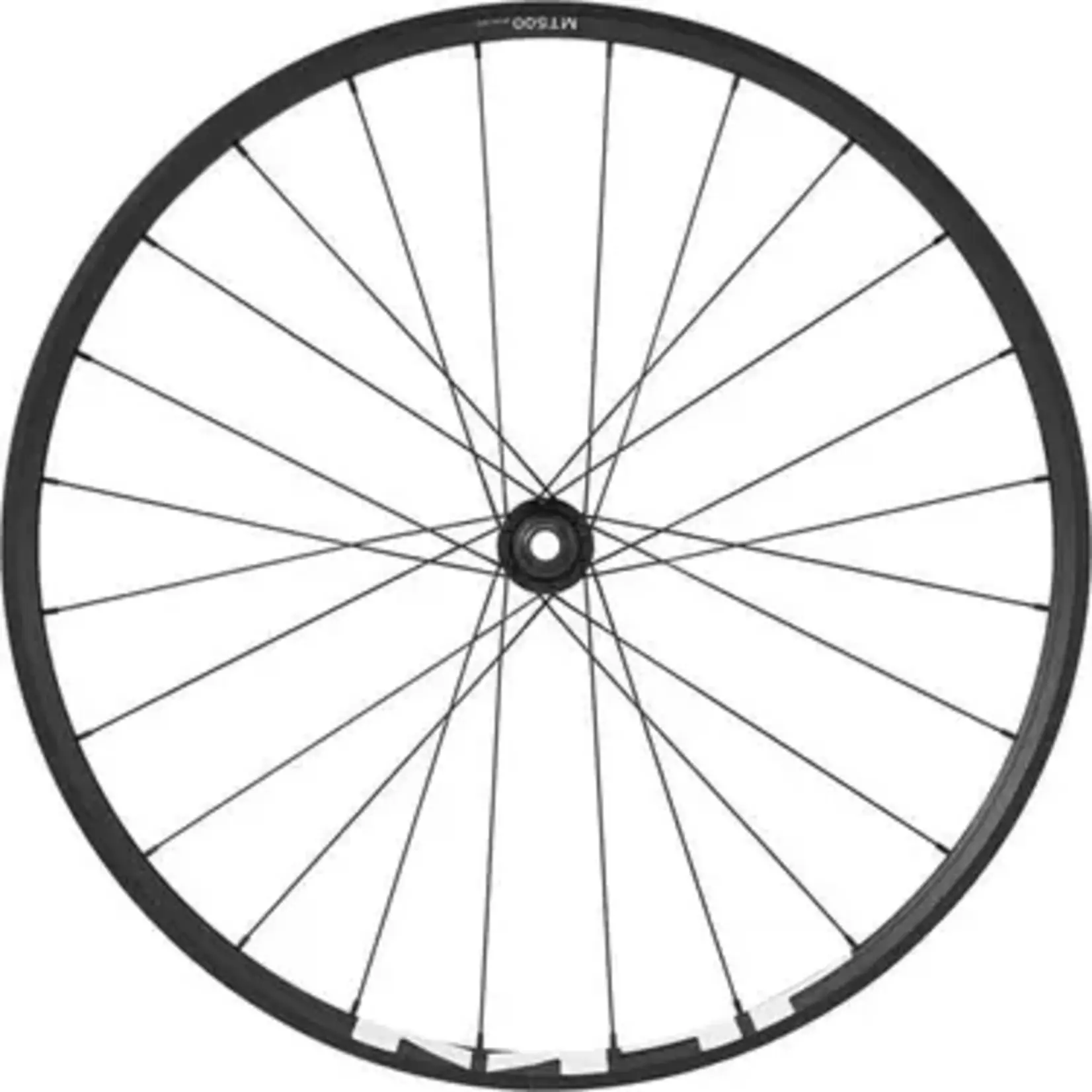 SHIMANO Shimano Wheels WH-MT500 MTB wheel; 29er; 15 x 100 mm thru-axle; front; black