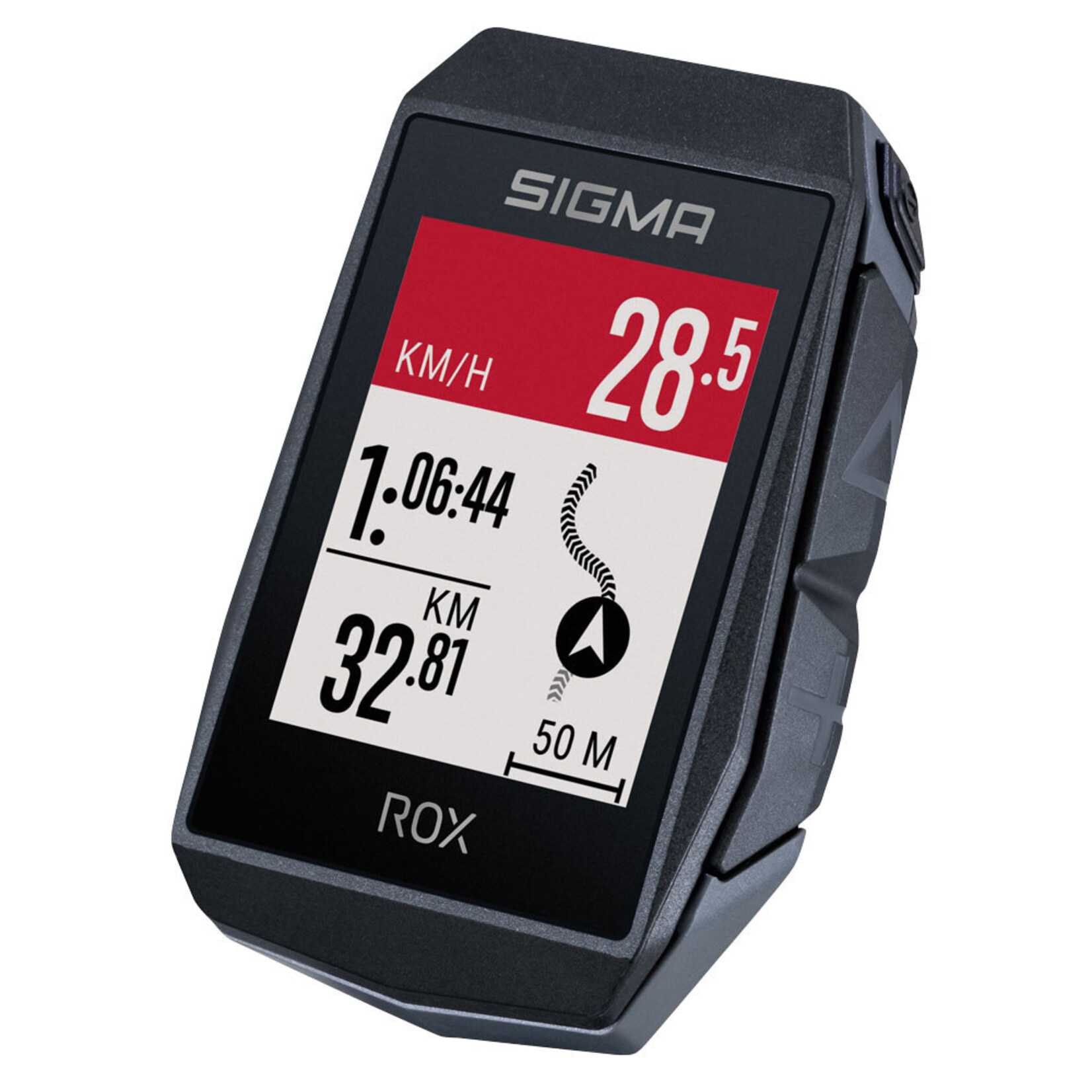 SIGMA Sigma ROX 11.1 EVO GPS Cycle Computer (Black) Sensor Set