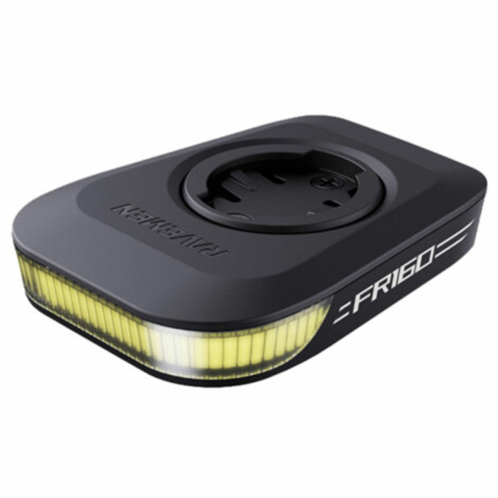 Ravemen Ravemen FR160 USB Rechargeable Out-Front Front Light in Black (160 Lumens) - Compatible with Garmin/Wahoo Mounts)