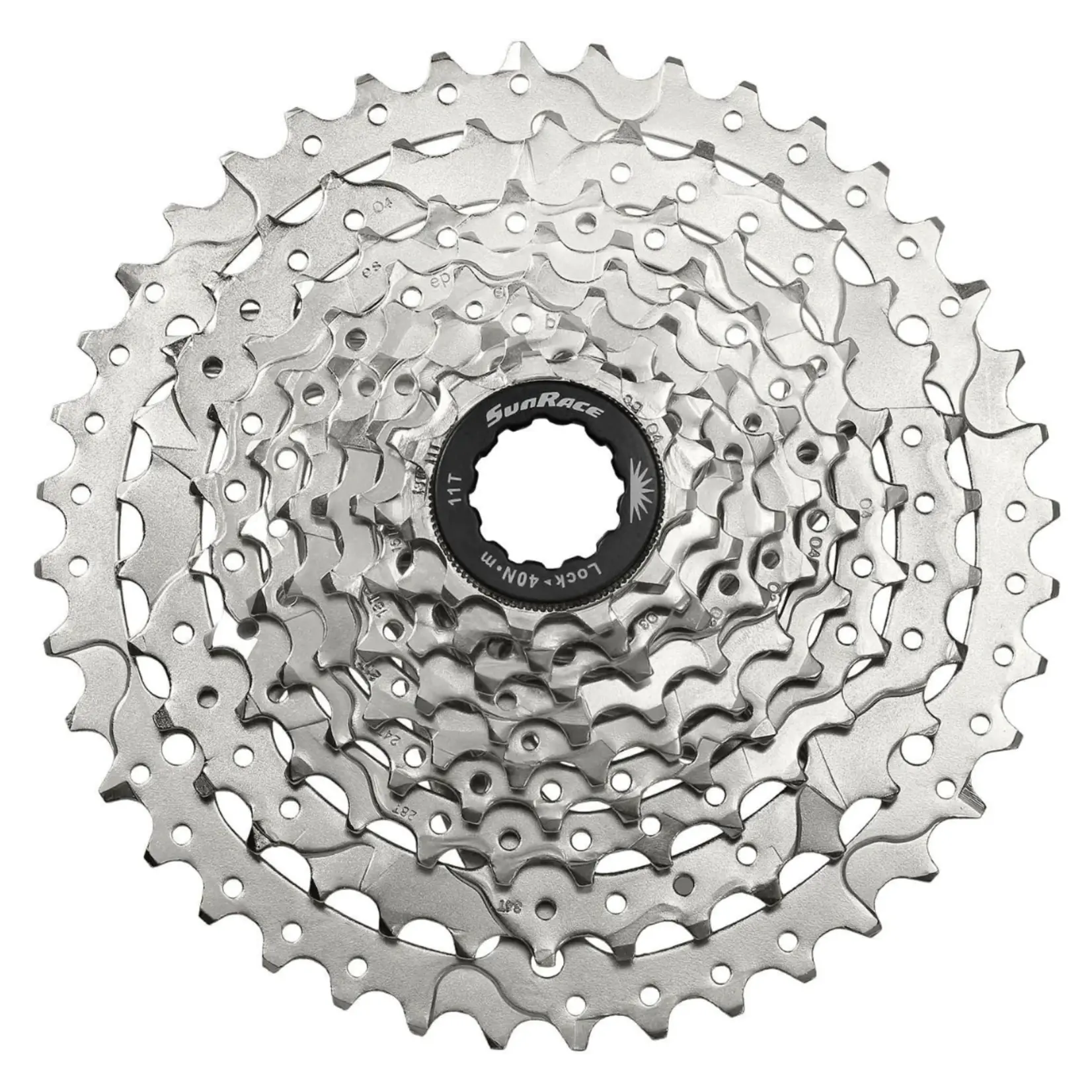 SunRace CSM980 - 9 Speed MTB Cassette 11-40T in Silver