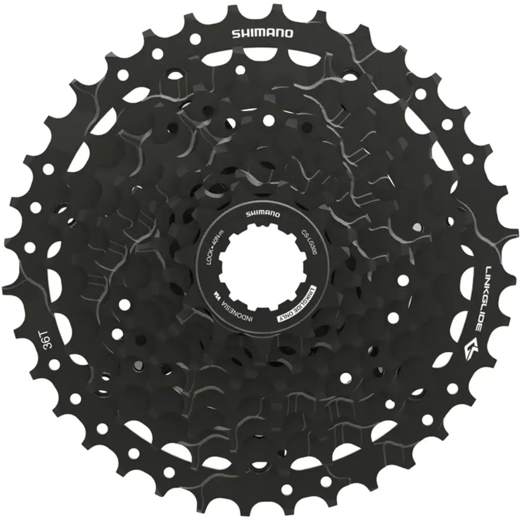 SHIMANO Shimano CS-LG300 Cues Cassette 9 Speed 11-36T