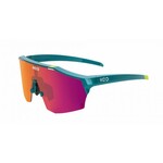 KOO Koo, Alibi, Bora Metallic Green Frame, Photochromic Fuschia Mirror Lenses