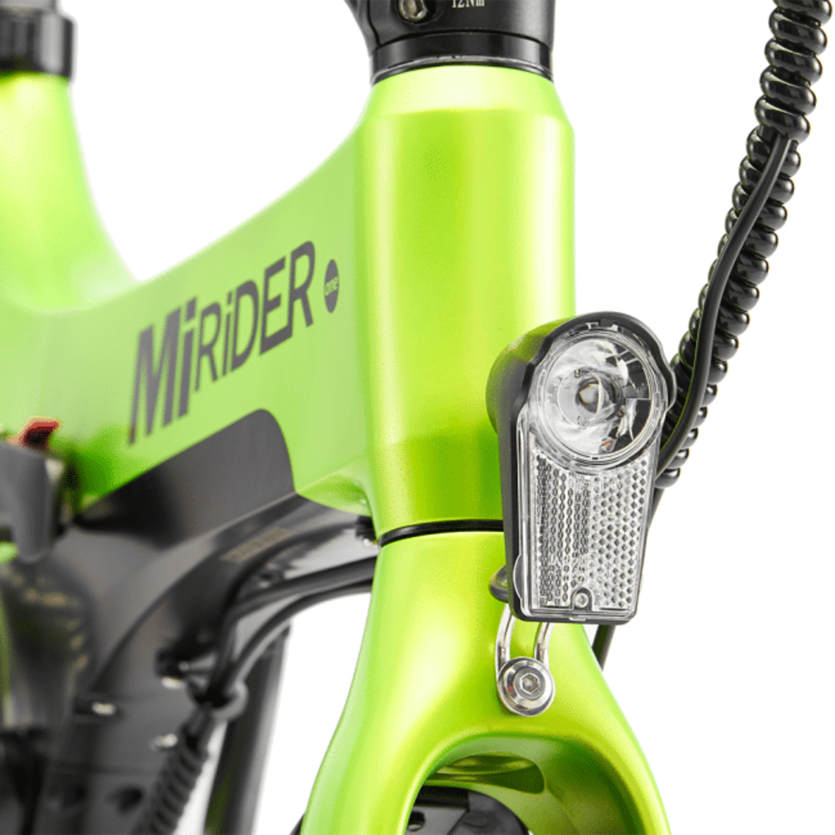 Mirider eBikes MiRiDER One folding electric bike Acid Green