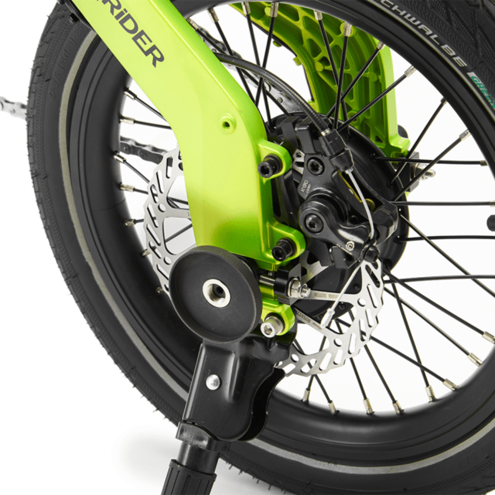 Mirider MiRiDER One folding electric bike Acid Green