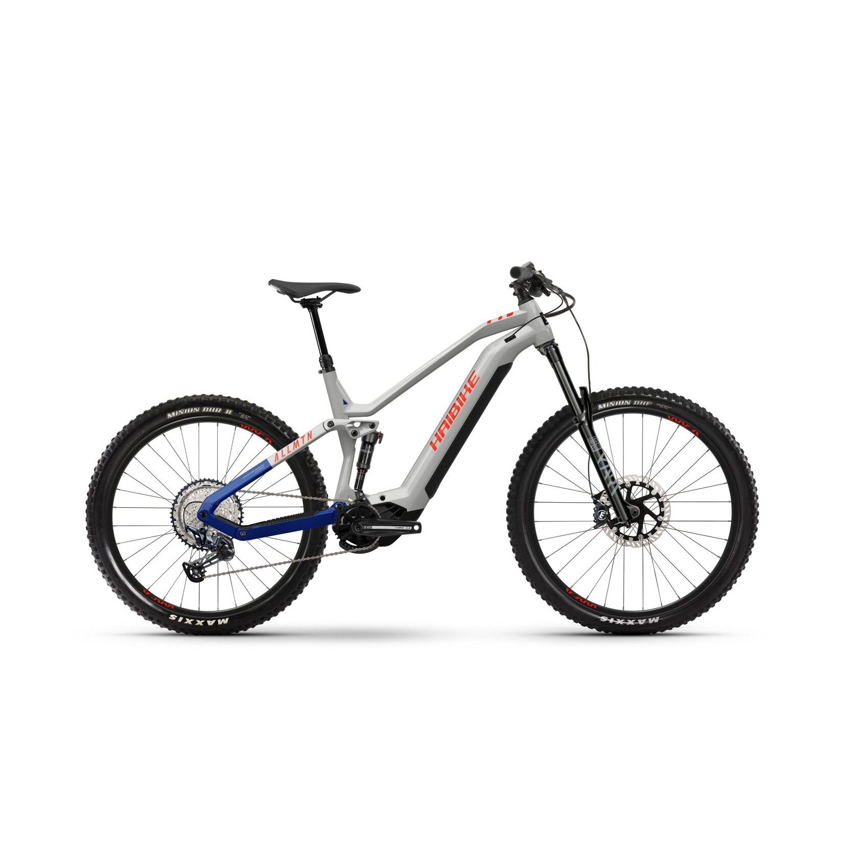 Haibike HAIBIKE ALLMTN 7 eMTB 720Wh Grey/Blue/Red Size Large