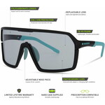 Madison Madison Crypto Glasses - matt black / photochromic lens (cat 1 - 3) Sunglasses