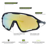 Madison Madison Code Breaker II Sunglasses - 3 pack - matt black / bronz mirror / amb / clr lens