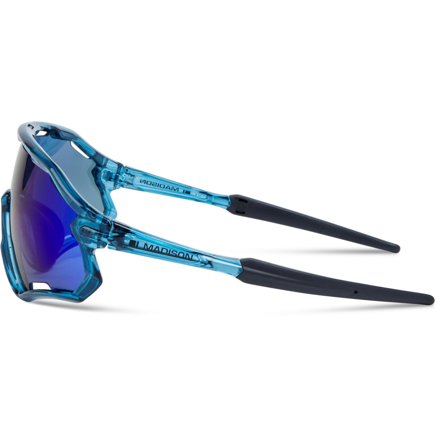 Madison Madison Code Breaker II Sunglasses - 3 pack - crystal gloss blue / blue mirr / amb / clr