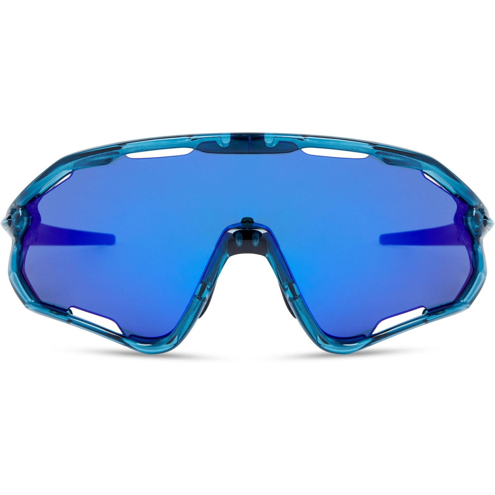 Madison Madison Code Breaker II Sunglasses - 3 pack - crystal gloss blue / blue mirr / amb / clr