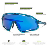 Madison Madison Code BreakerII Sunglasses - 3 pack - crystal gloss blue / blue mirr / amb / clr
