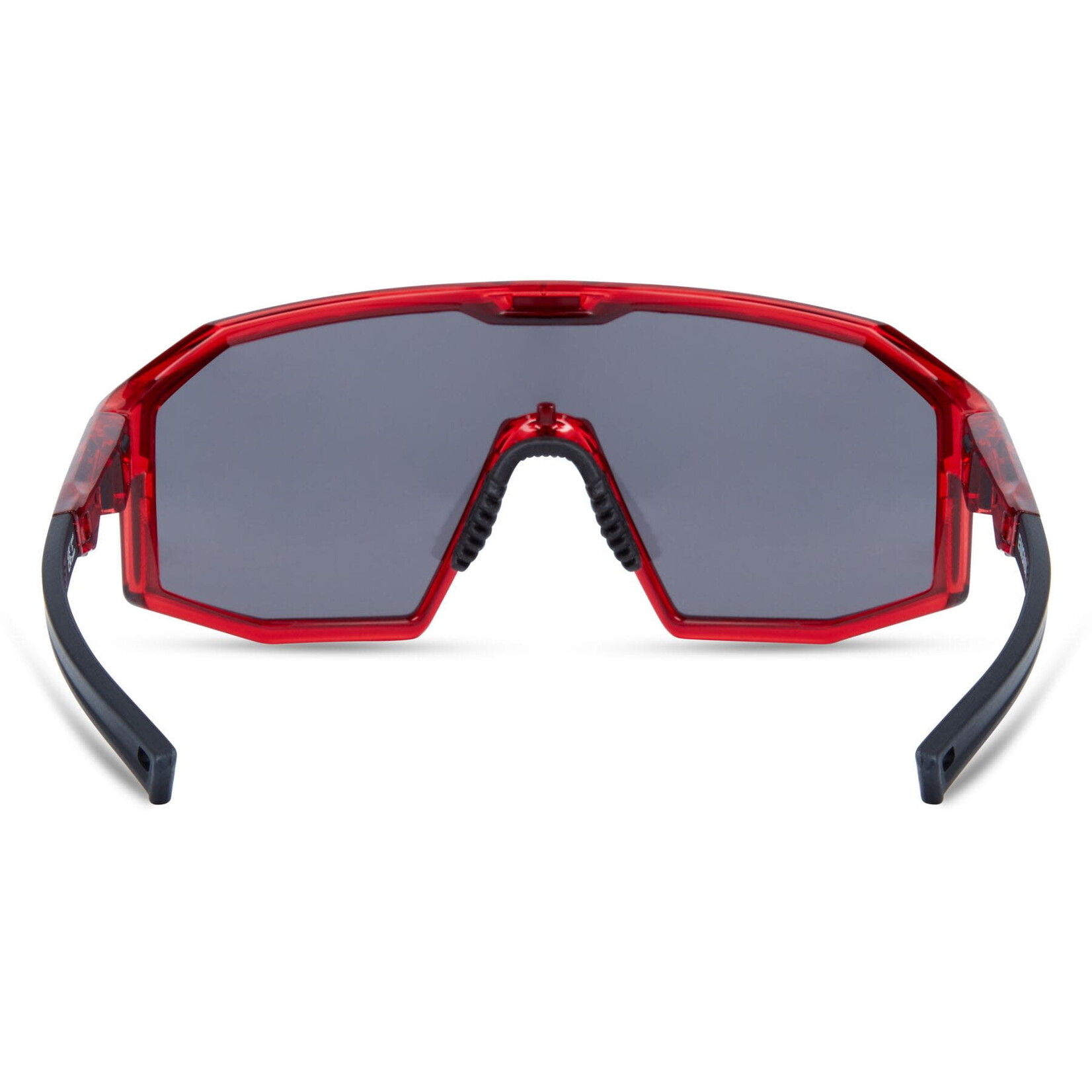 Madison Madison Enigma Sunglasses 3 pack Crystal Gloss Red Frame/Black Mirror/Amber/Clear lenses