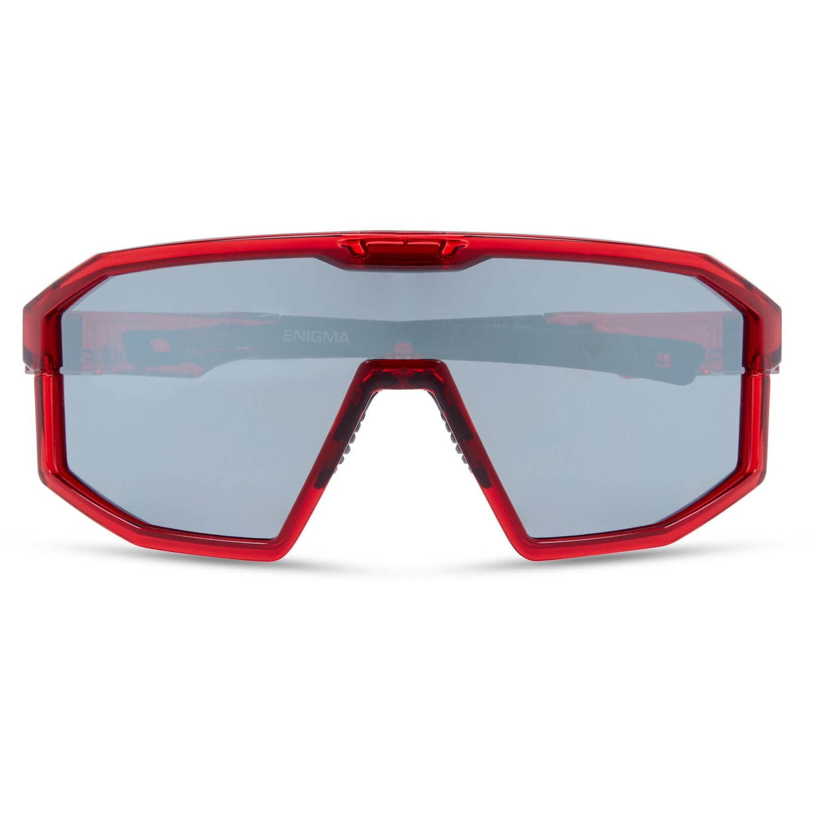 Madison Madison Enigma Sunglasses 3 pack Crystal Gloss Red Frame/Black Mirror/Amber/Clear lenses