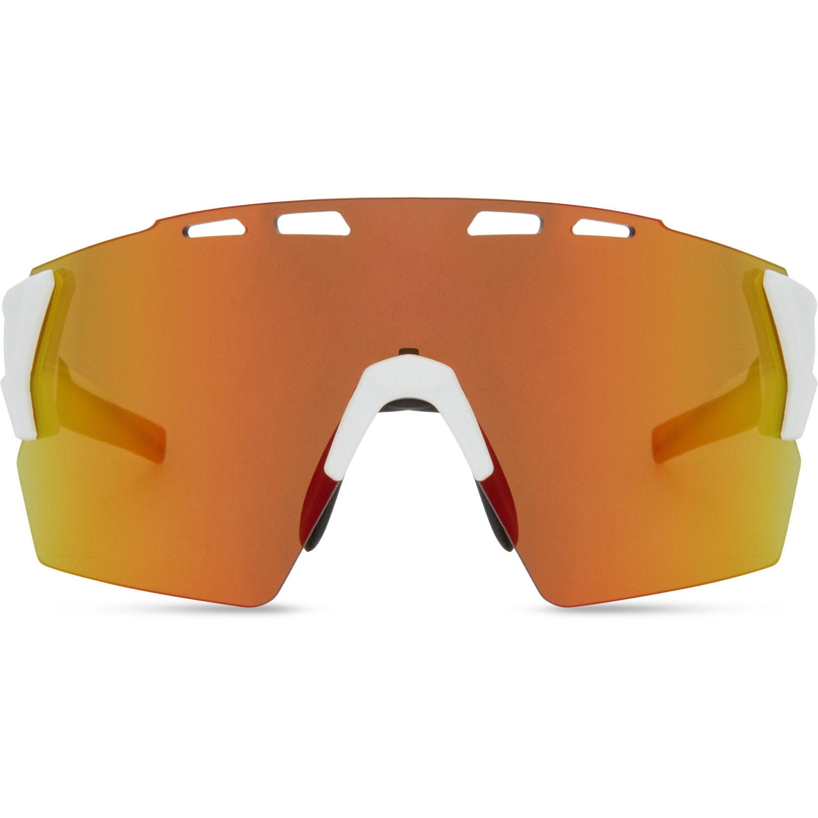 Madison Madison Stealth II Sunglasses - 3 pack - gloss white / blue mirror / amber and clear lens