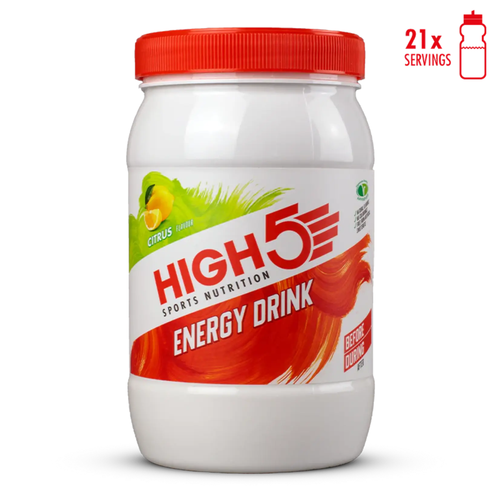 High 5 Energy Drink Citrus 1Kg Tub