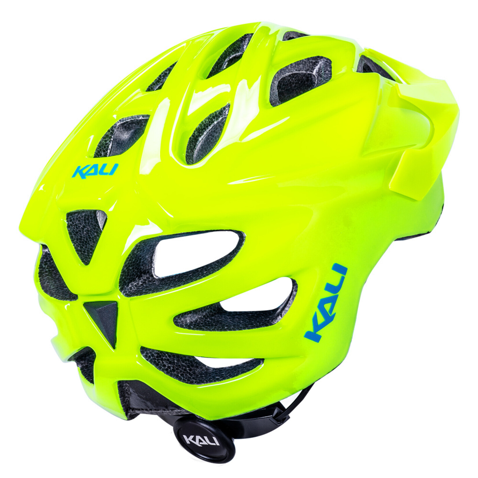 KALI Kali Chakra Youth Sld Gloss Neon Yellow Helmet