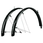 SKS SKS BLUEMELS 28" MUDGUARD SET: BLACK 28" 55MM