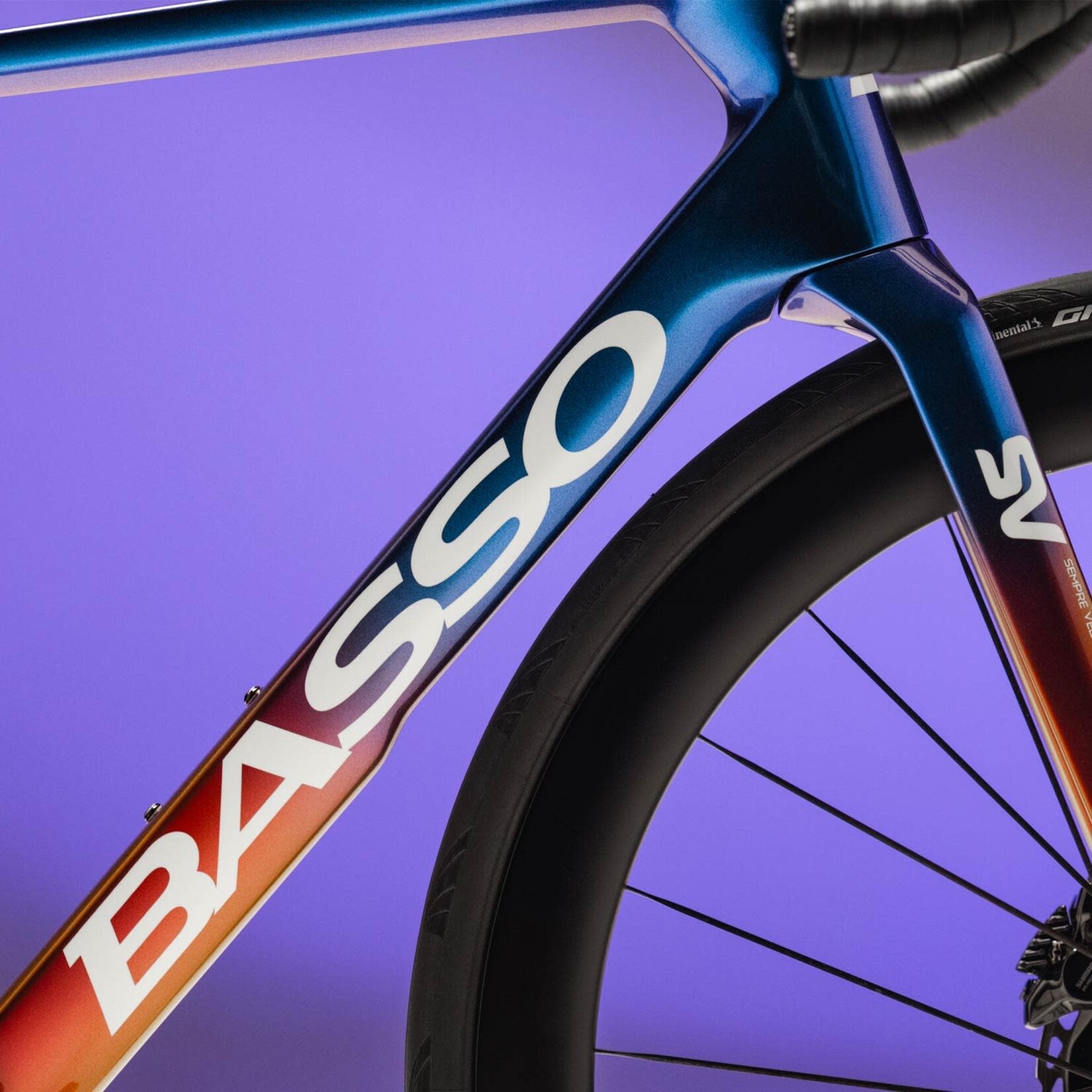 Basso Basso SV Dura-Ace Di2 Shamal Viola Galaxy Bike