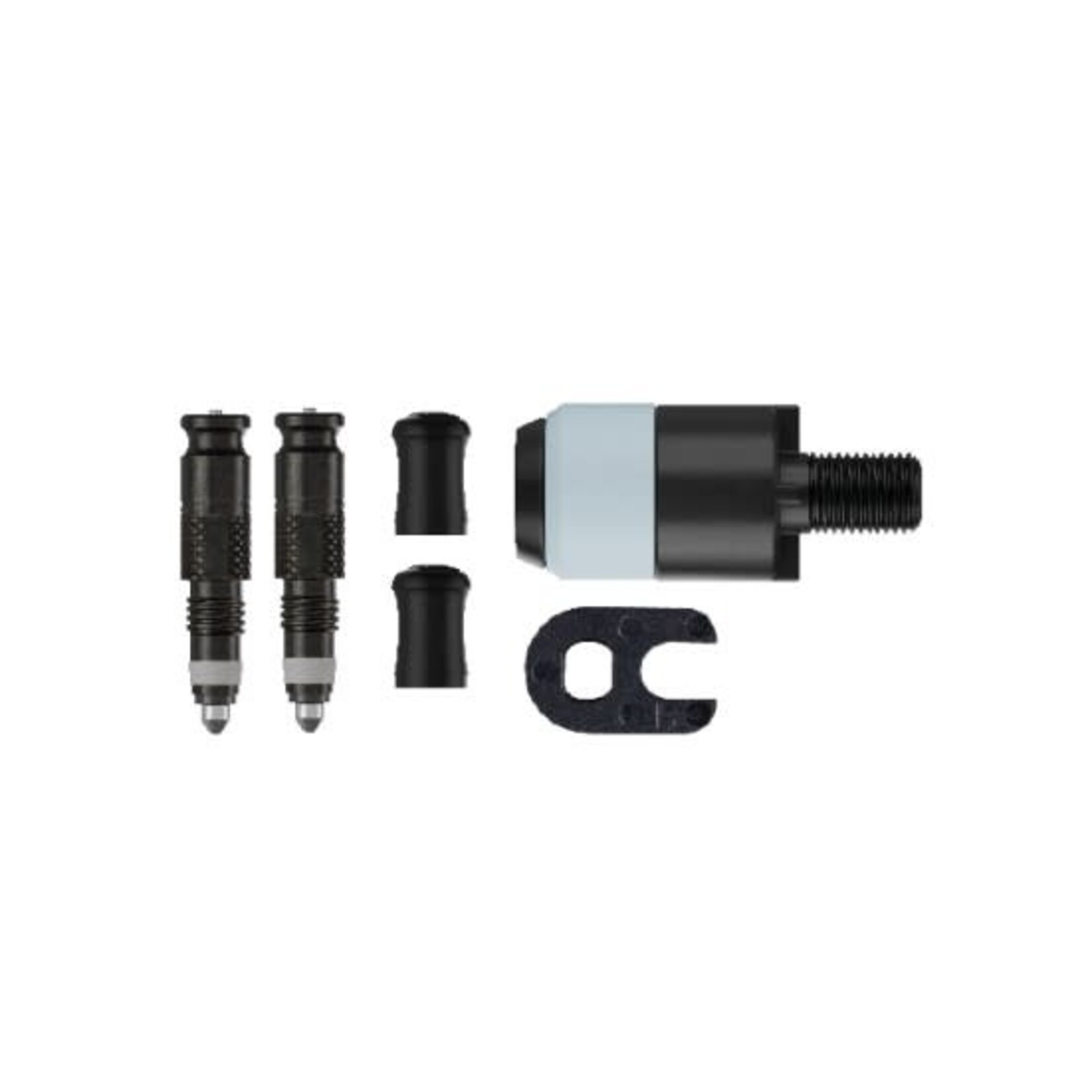 SCHWALBE Schwalbe Clik Valve Conversion kit SV to SCV (Valve Only & Adaptor Head)