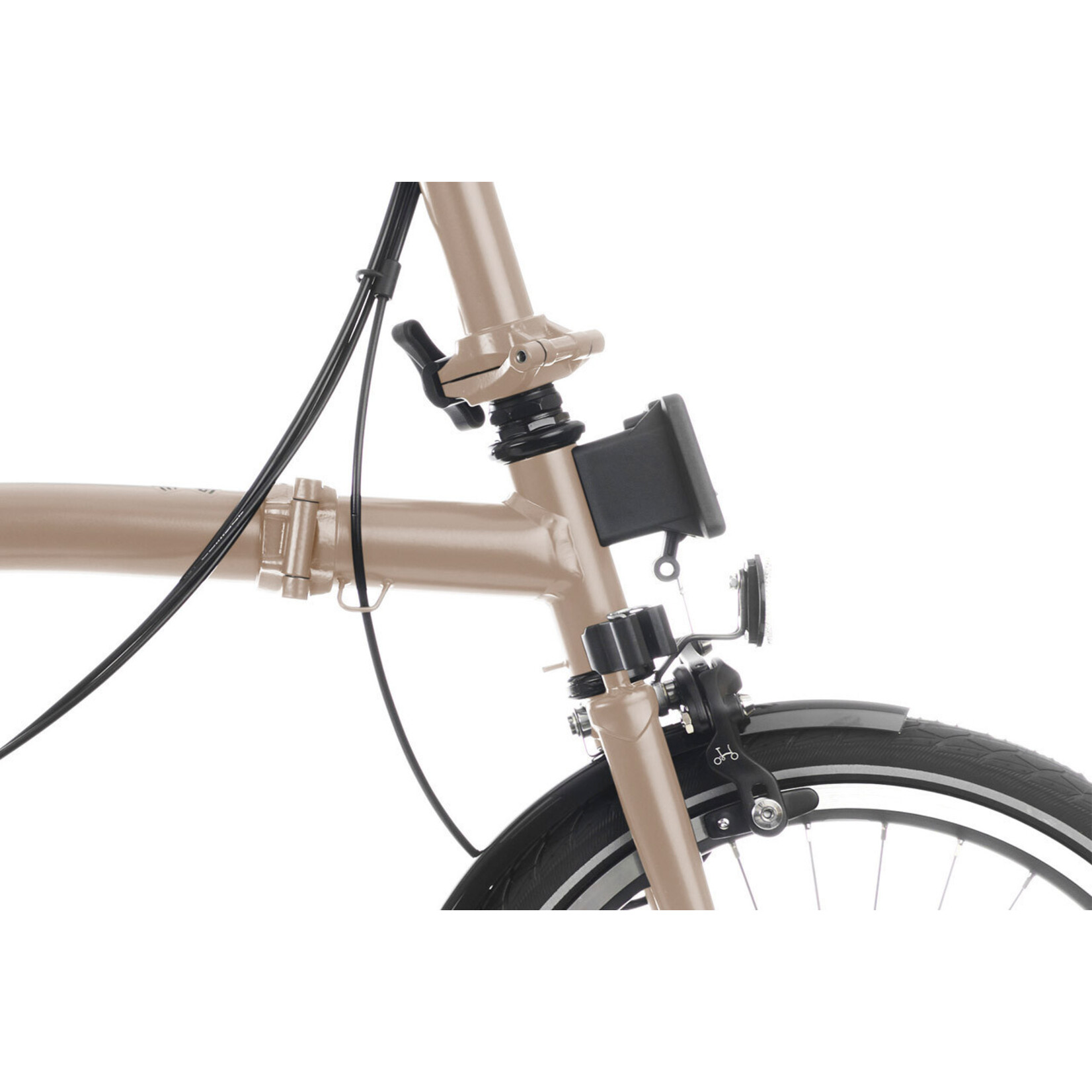 Brompton Brompton C-Line M6L  6-Speed Dune Sand Folding Bike