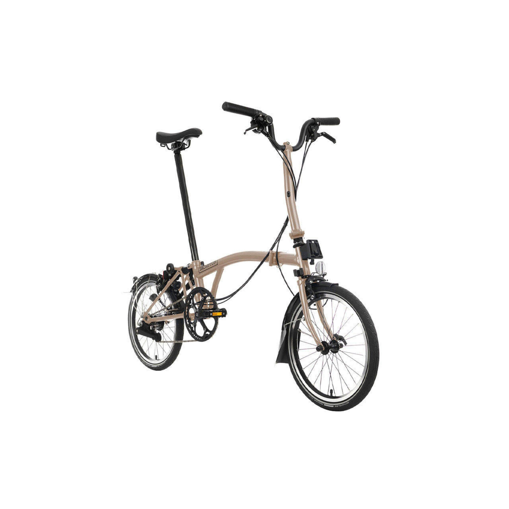 Brompton Brompton C-Line M6L  6-Speed Dune Sand Folding Bike