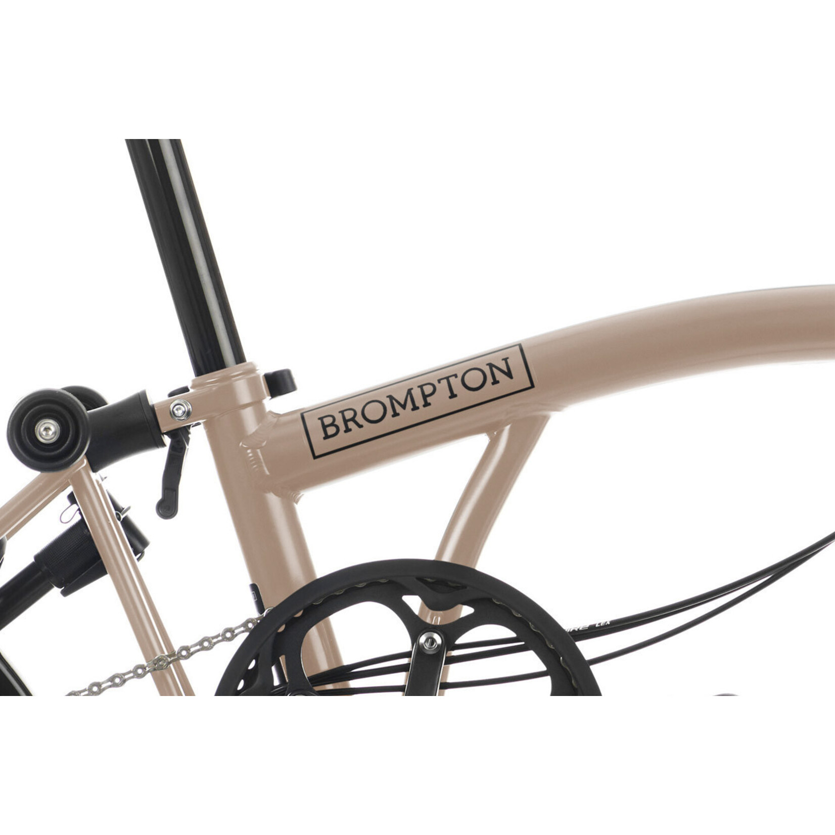 Brompton Brompton C-Line M6L  6-Speed Dune Sand Folding Bike