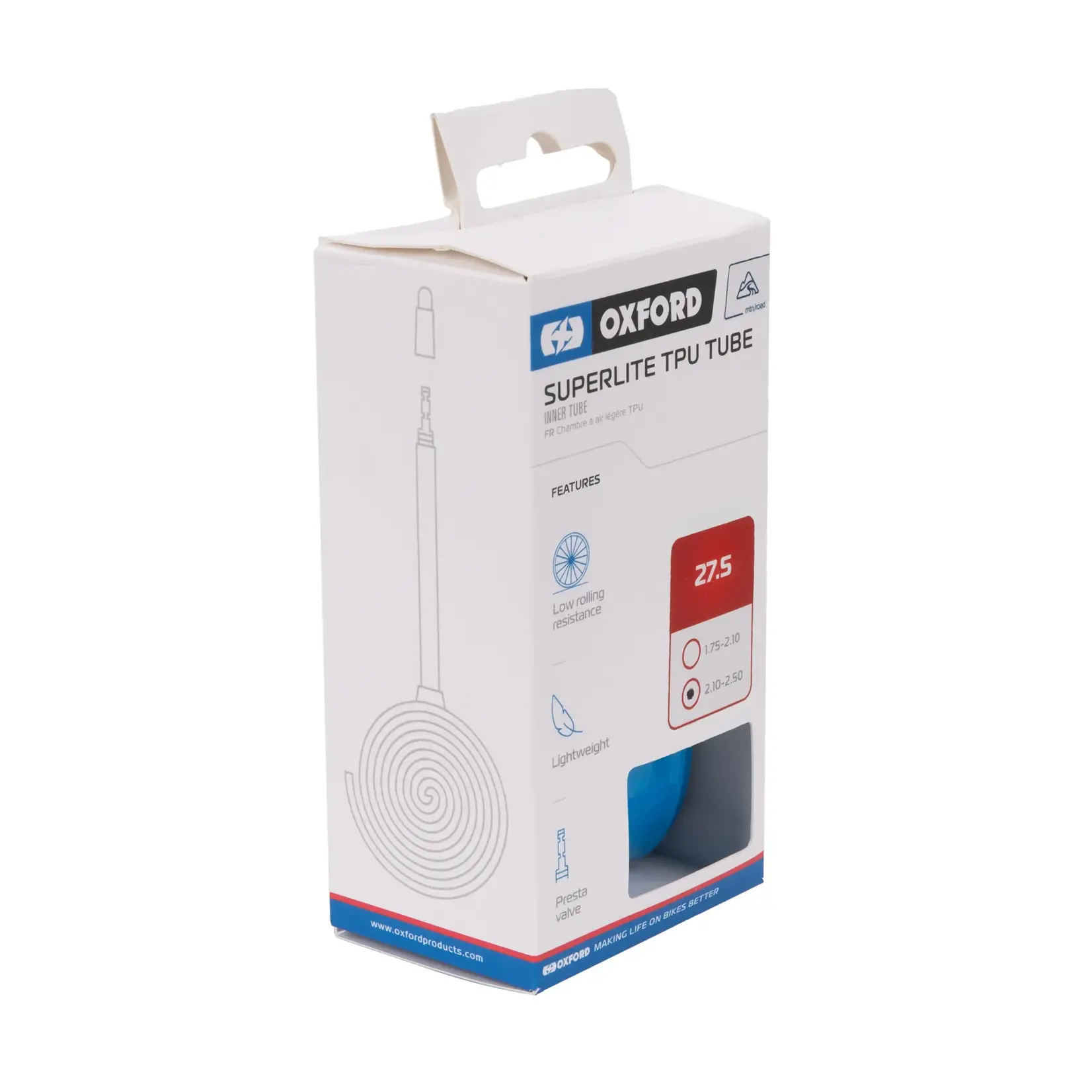 Oxford Oxford Superlite TPU Tube 27.5 x 2.10-2.50