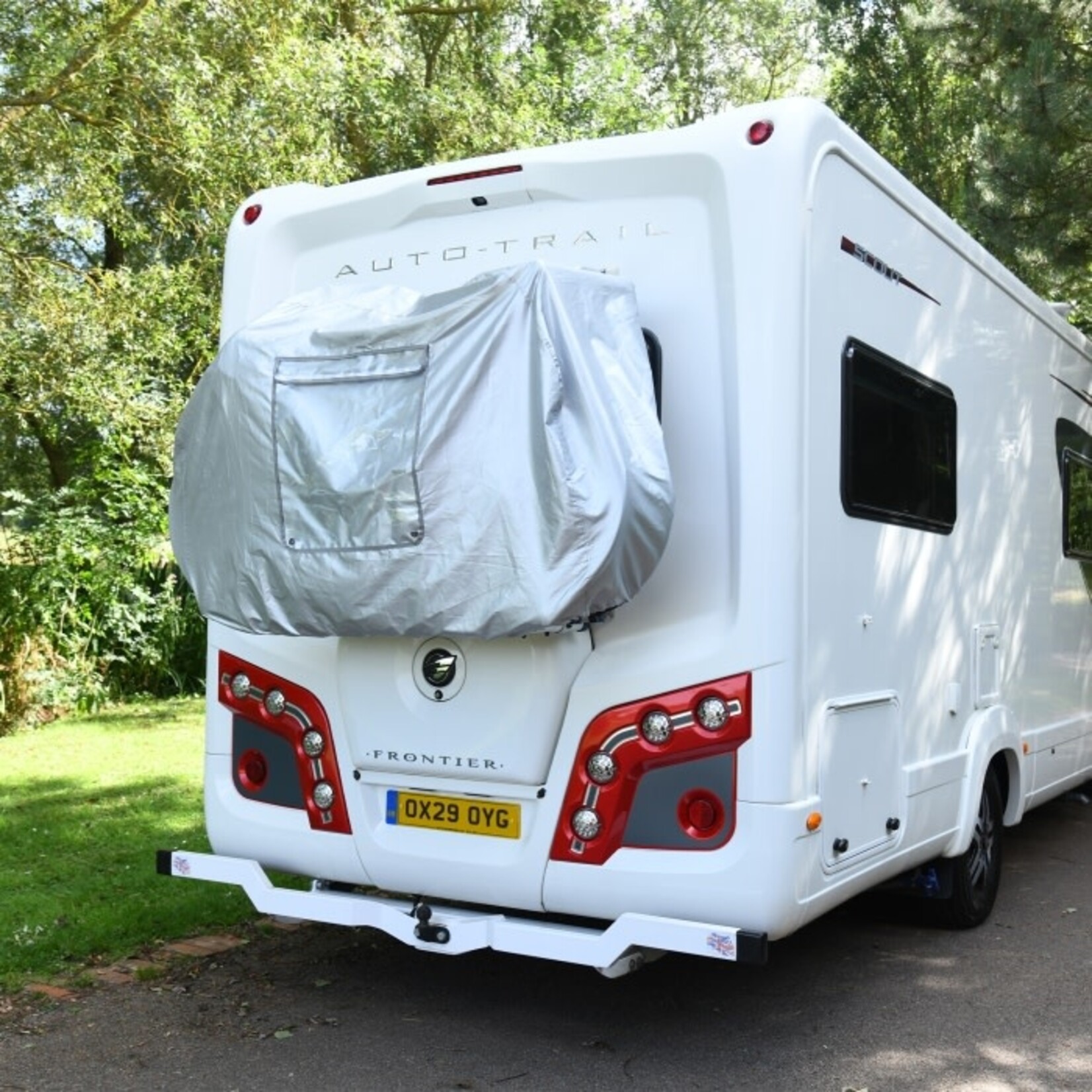 Oxford Oxford Aquatex Touring Premium Rack -Mounted Bike Cover  1/2 Bikes