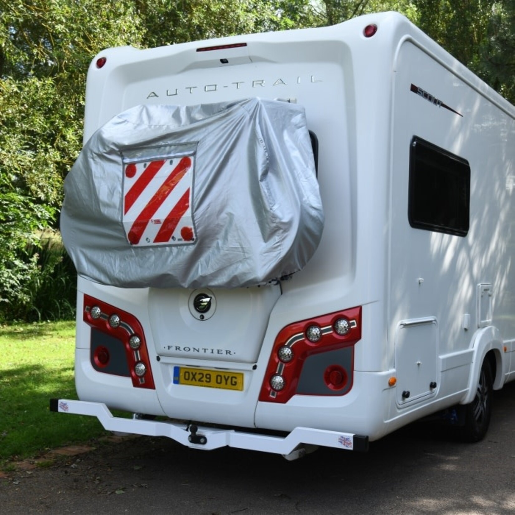 Oxford Oxford Aquatex Touring Premium Rack -Mounted Bike Cover  1/2 Bikes