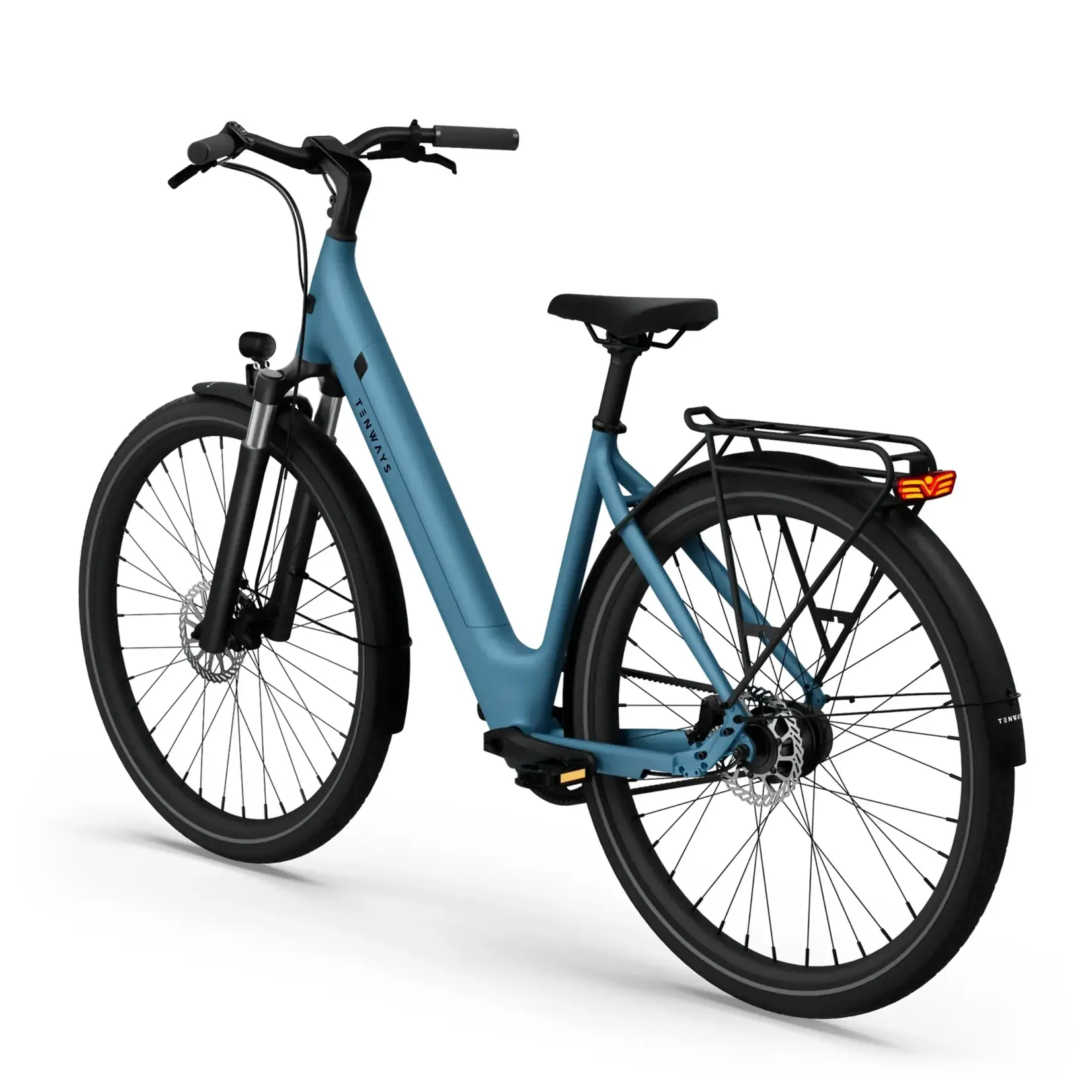Tenways TENWAYS CGO800S Sky Blue Step Through Ebike