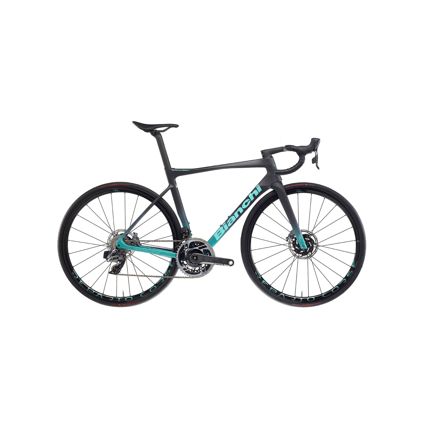 Bianchi Bianchi Specialissima RC Sran Red eTap AXS 12 Speed with Quarq Power Meter 2026