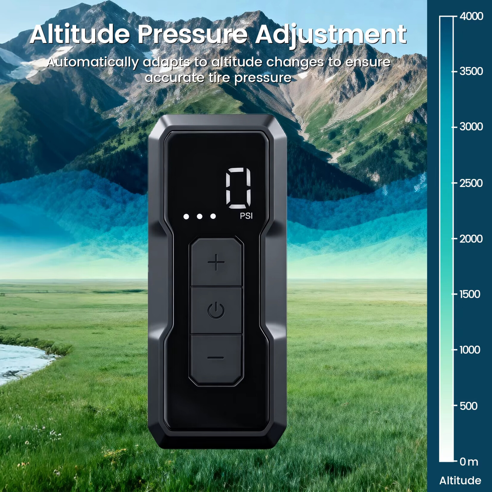 Ravemen RAVEMEN EP01 Mini Bike Air Pump Rechargeable Electric Bicycle Pump Auto Stop Digital Presta Schrader Tire Inflator Max 120 PSI