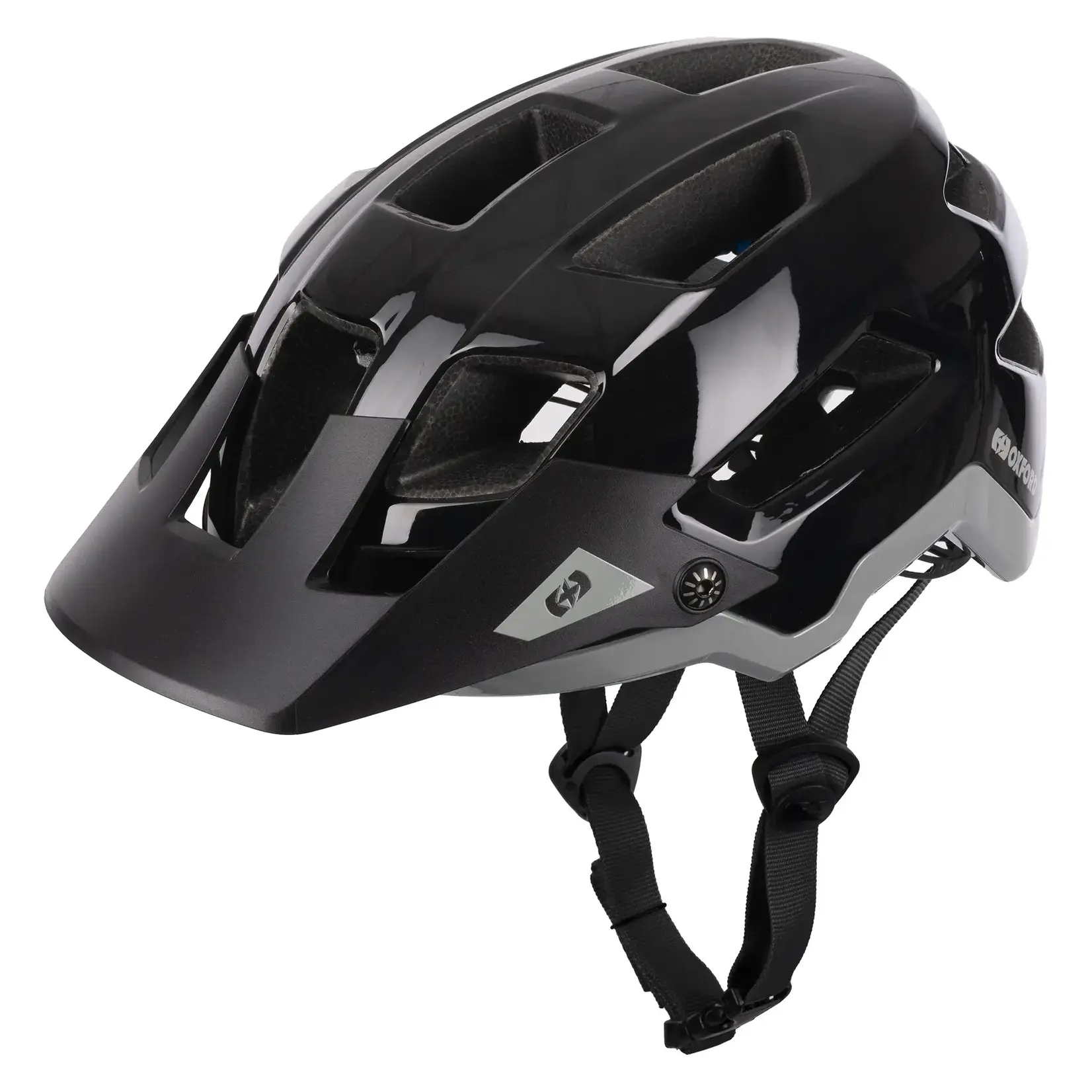 Oxford Oxford Altius Cycling Helmet Gloss Black and Grey