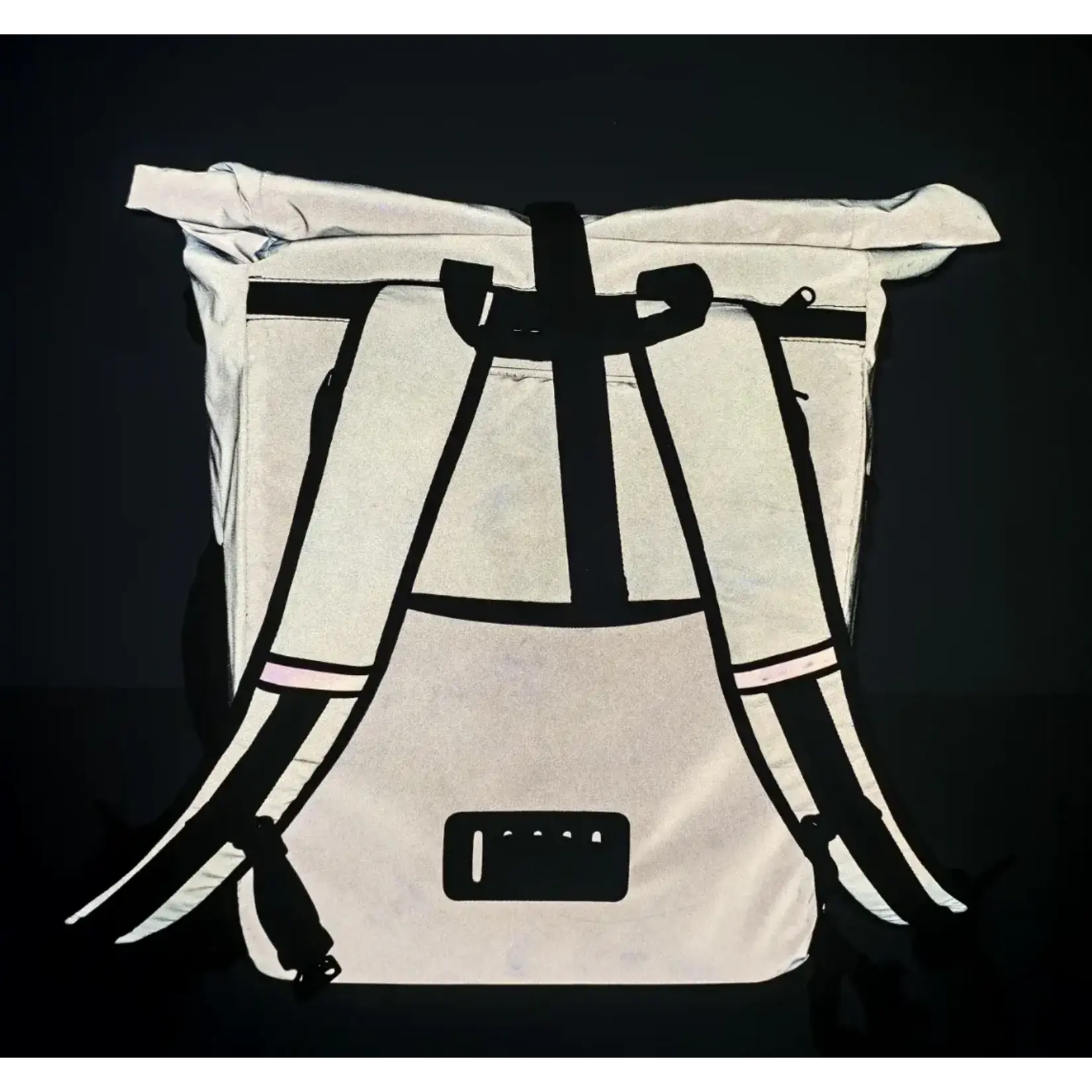 VISTELLA Vistella The Lantern 2-In-1 Reflective Backpack Pannier Bag