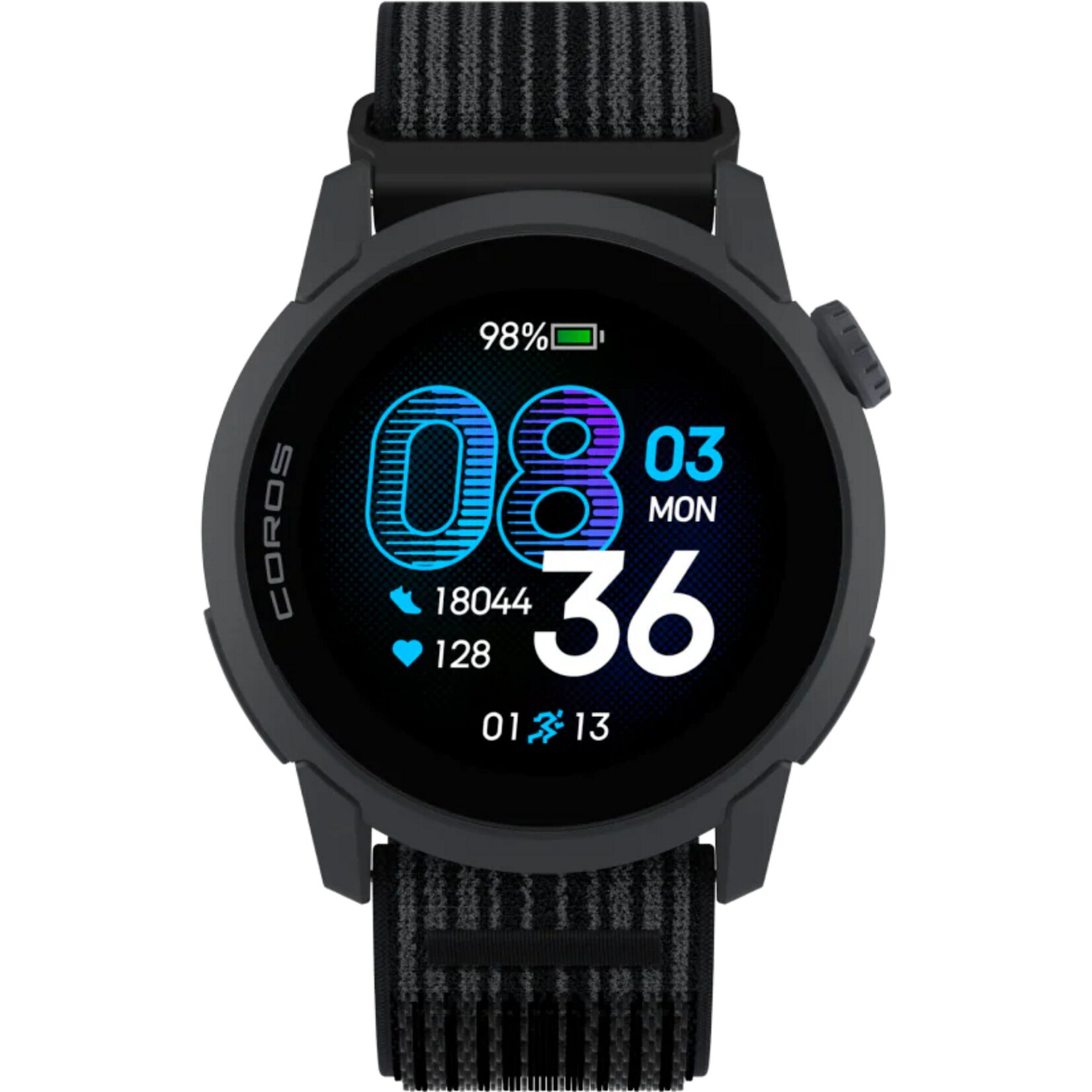Coros Coros PACE 4 GPS Sport Watch Black Nylon