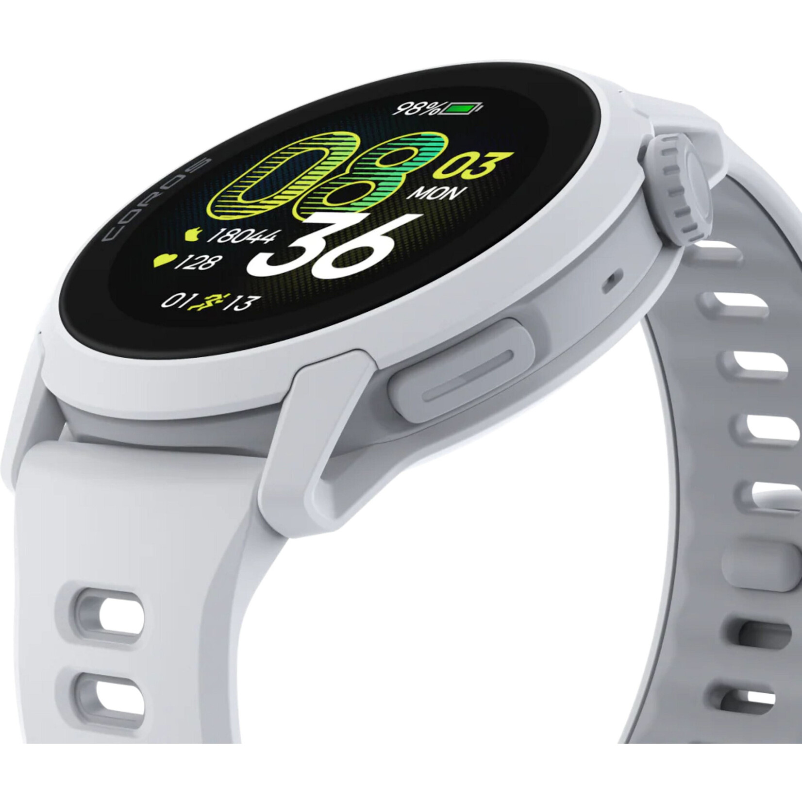 Coros Coros PACE 4 GPS Sport Watch White Silicone