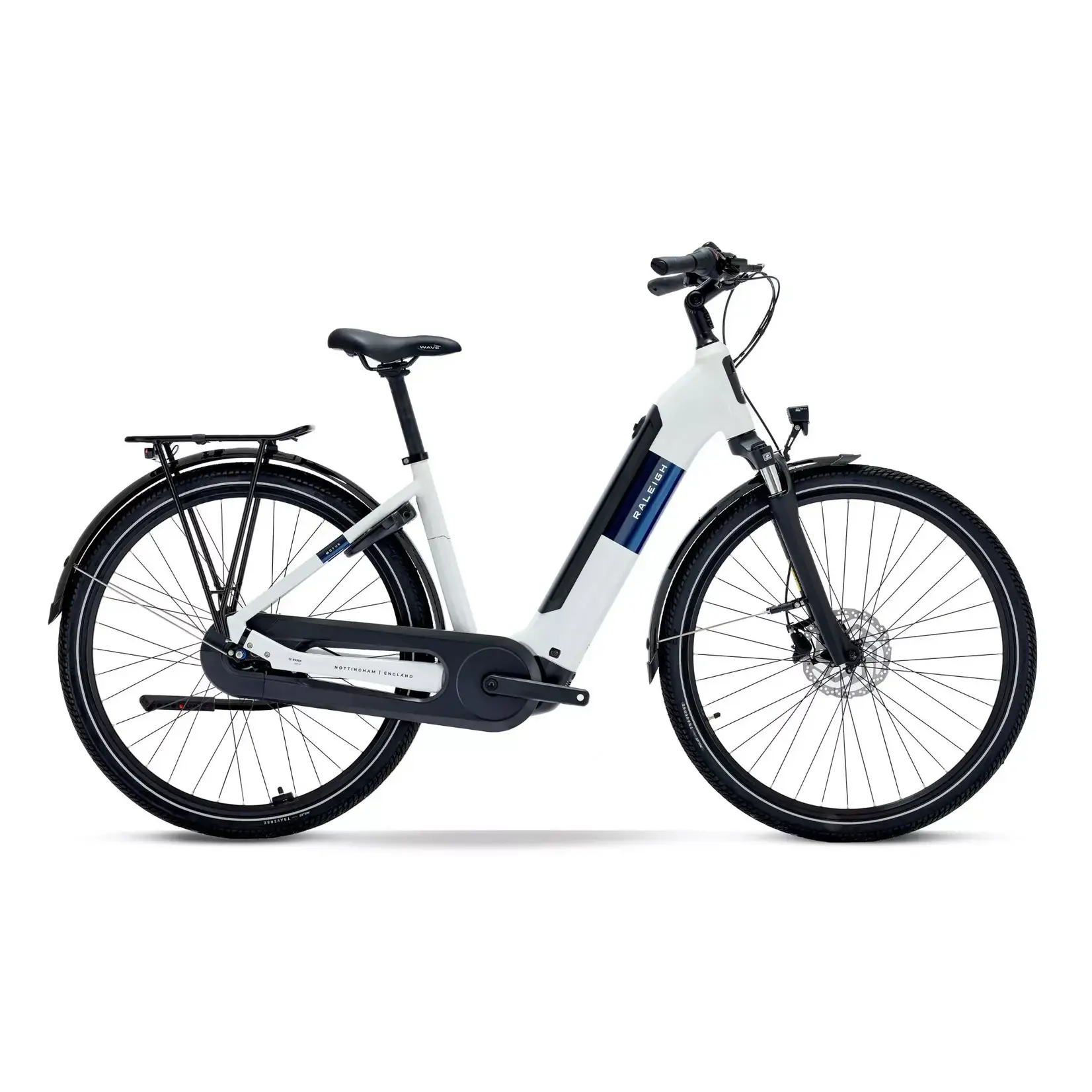 Raleigh RALEIGH MOTUS - HUB GEAR ELECTRIC BIKE LOW STEP - WHITE