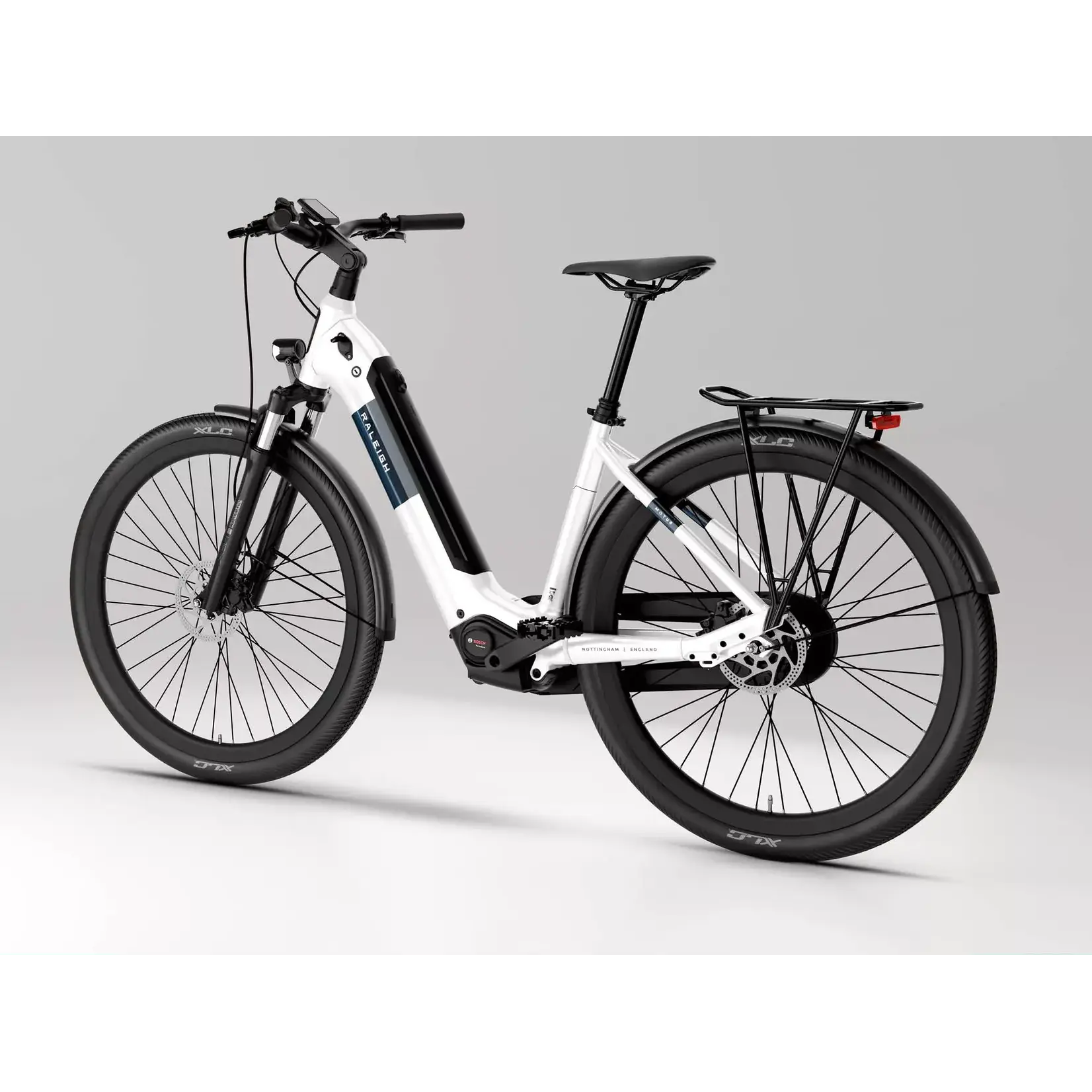 Raleigh RALEIGH MOTUS - HUB GEAR ELECTRIC BIKE LOW STEP - WHITE