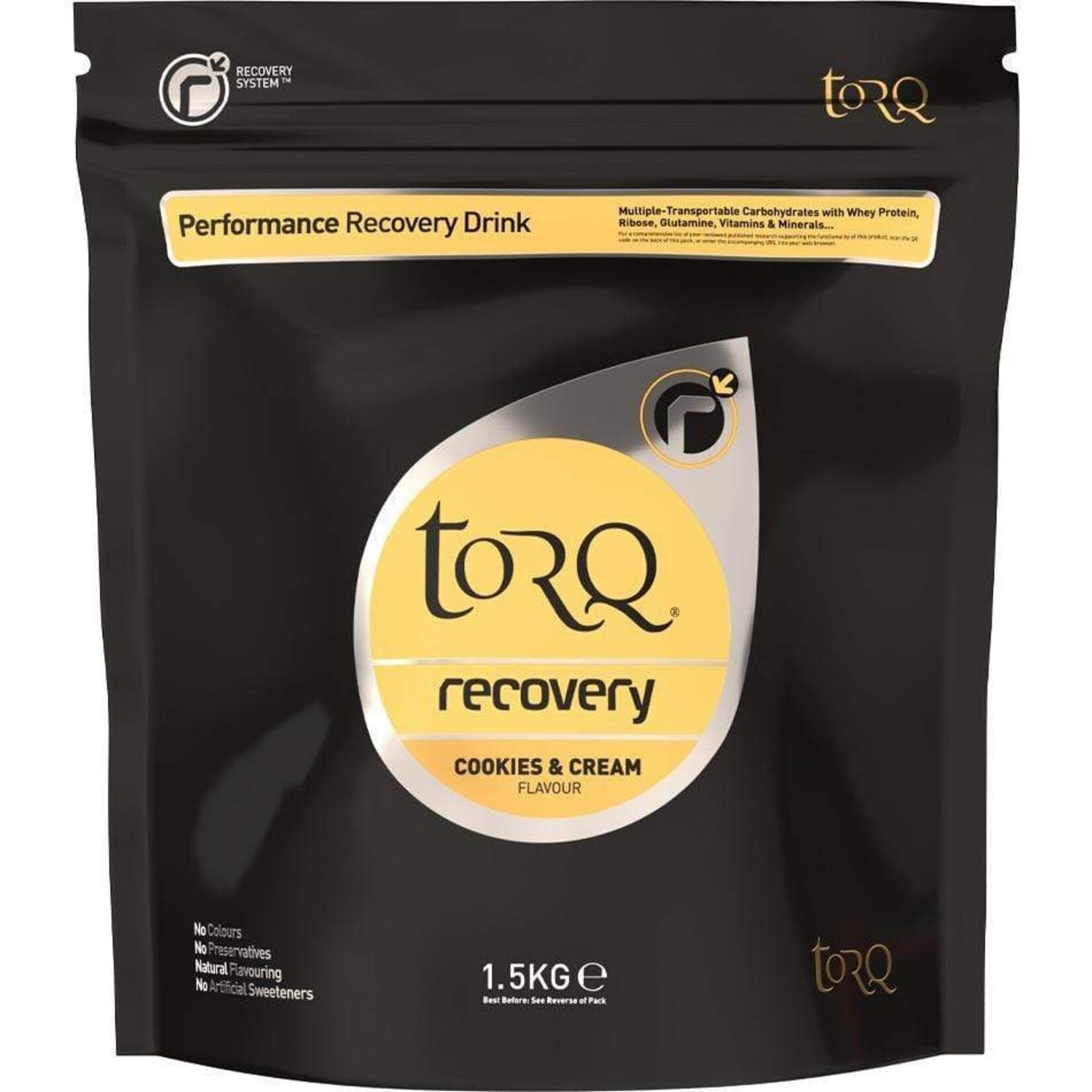 toRQ TORQ RECOVERY DRINK 1.5KG  COOKIES & CREAM