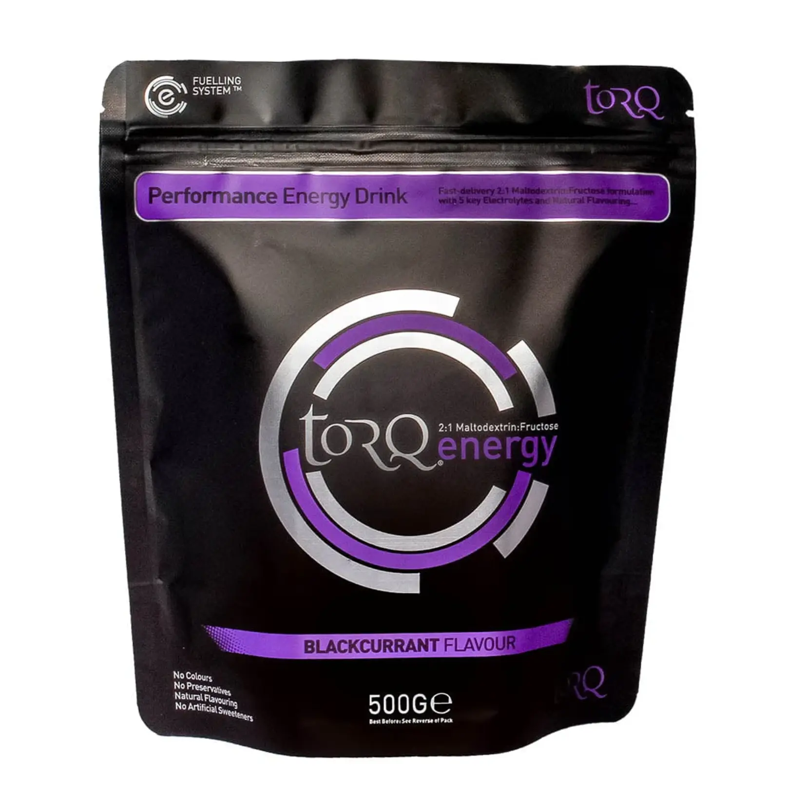 toRQ TORQ NATURAL ENERGY DRINK 500G BLACKCURRANT
